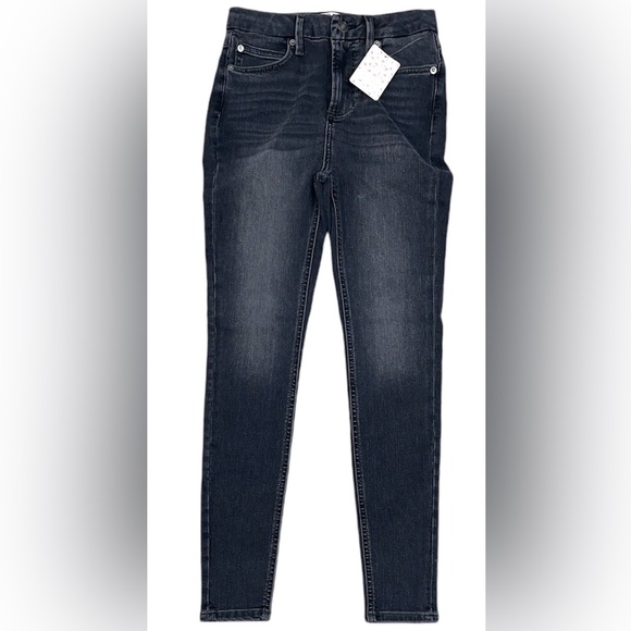 We the Free People Montana Skinny Jeans in Milkyway Black Women's Size 26 New - Picture 2 of 6